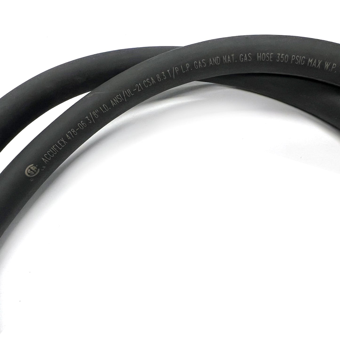 3/8" MPT x Flare High Pressure LPG Hose Assembly - 48"
