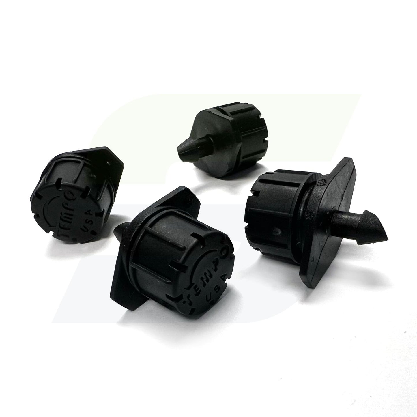 1/4" Barbed Adjustable Dial-A-Flo Fan Spray Emitter 360 Degree  - 0-10 GPM