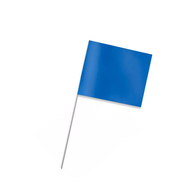 Blue Marking Flag
