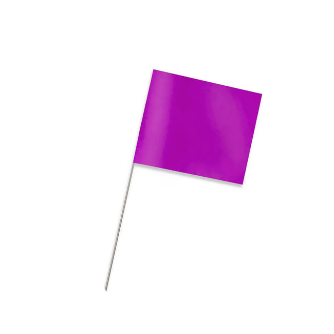 Purple Marking Flag