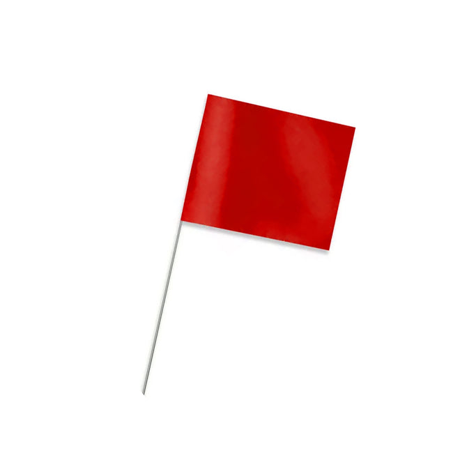Red Marking Flag