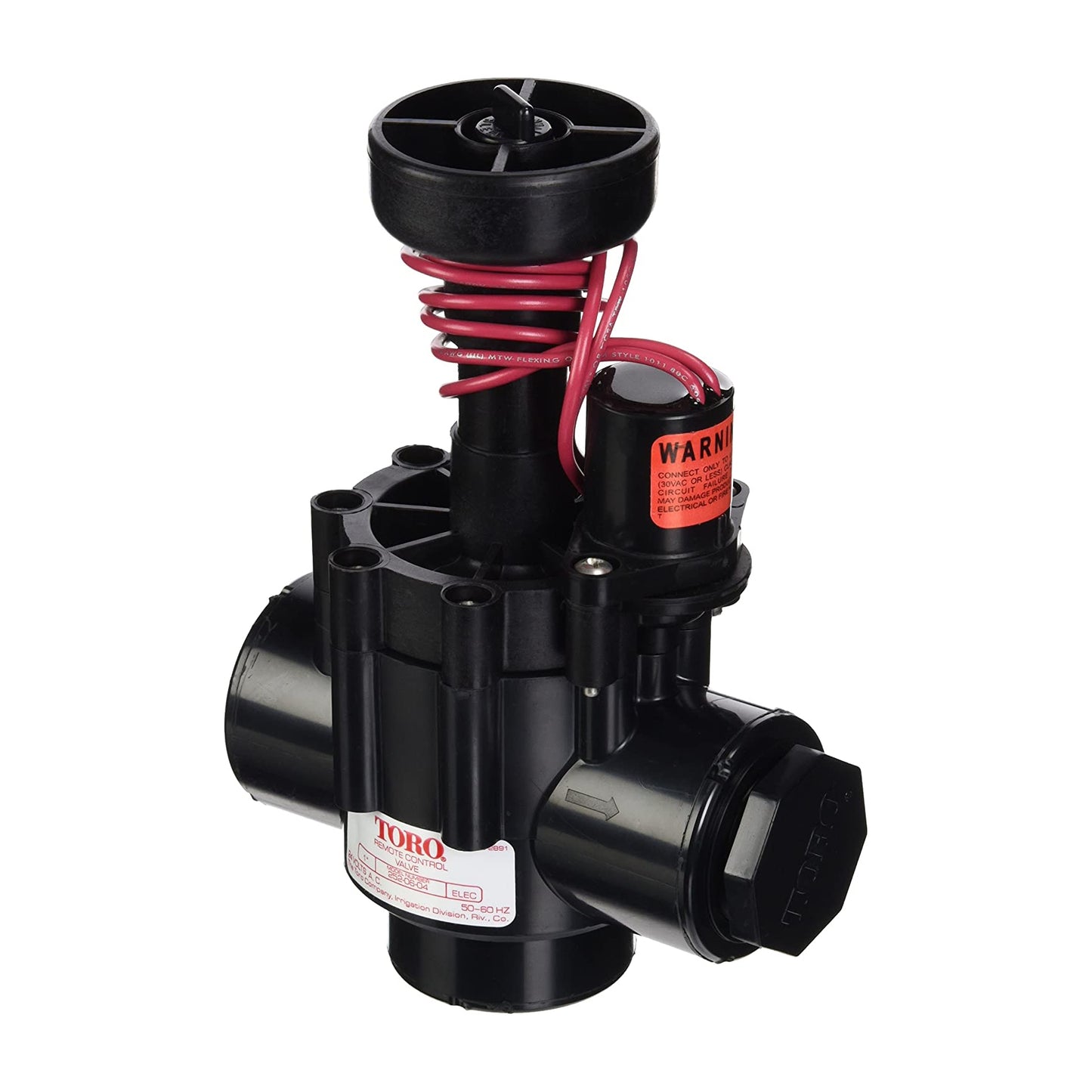 252-06-04 - 1" FPT Electric Globe / Angle Valve with Flow Control