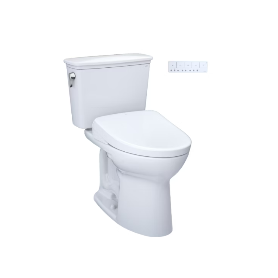 MW7864736CEFGA#01 - Drake Transitional WASHLET+ S7A Two-Piece Toilet - 1.28 GPF - Universal Height