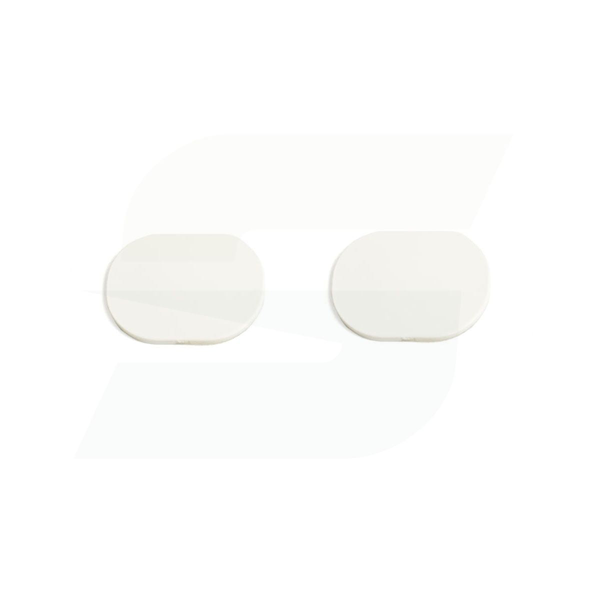 9AU324#01-A - Bolt Cover for SS124 SoftClose Seat- Cotton White