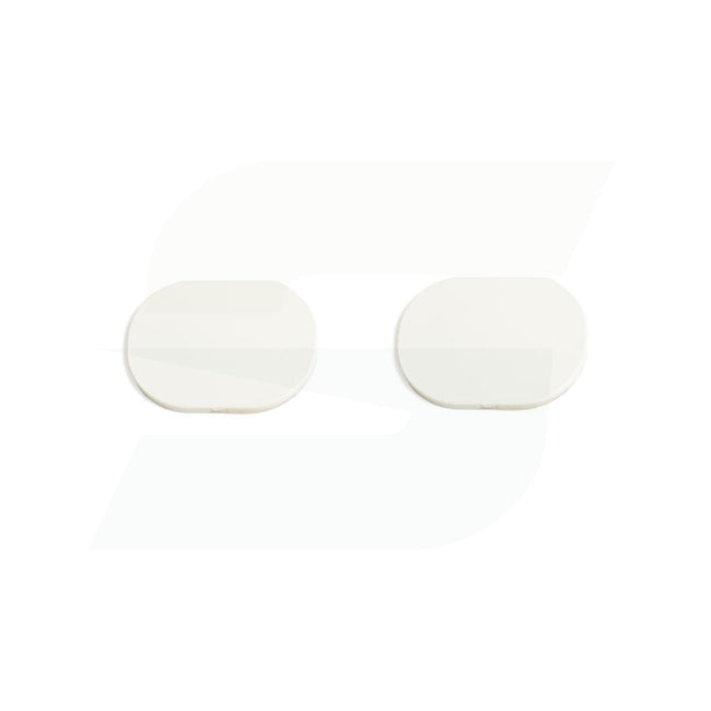 9AU324#01-A - Bolt Cover for SS124 SoftClose Seat- Cotton White