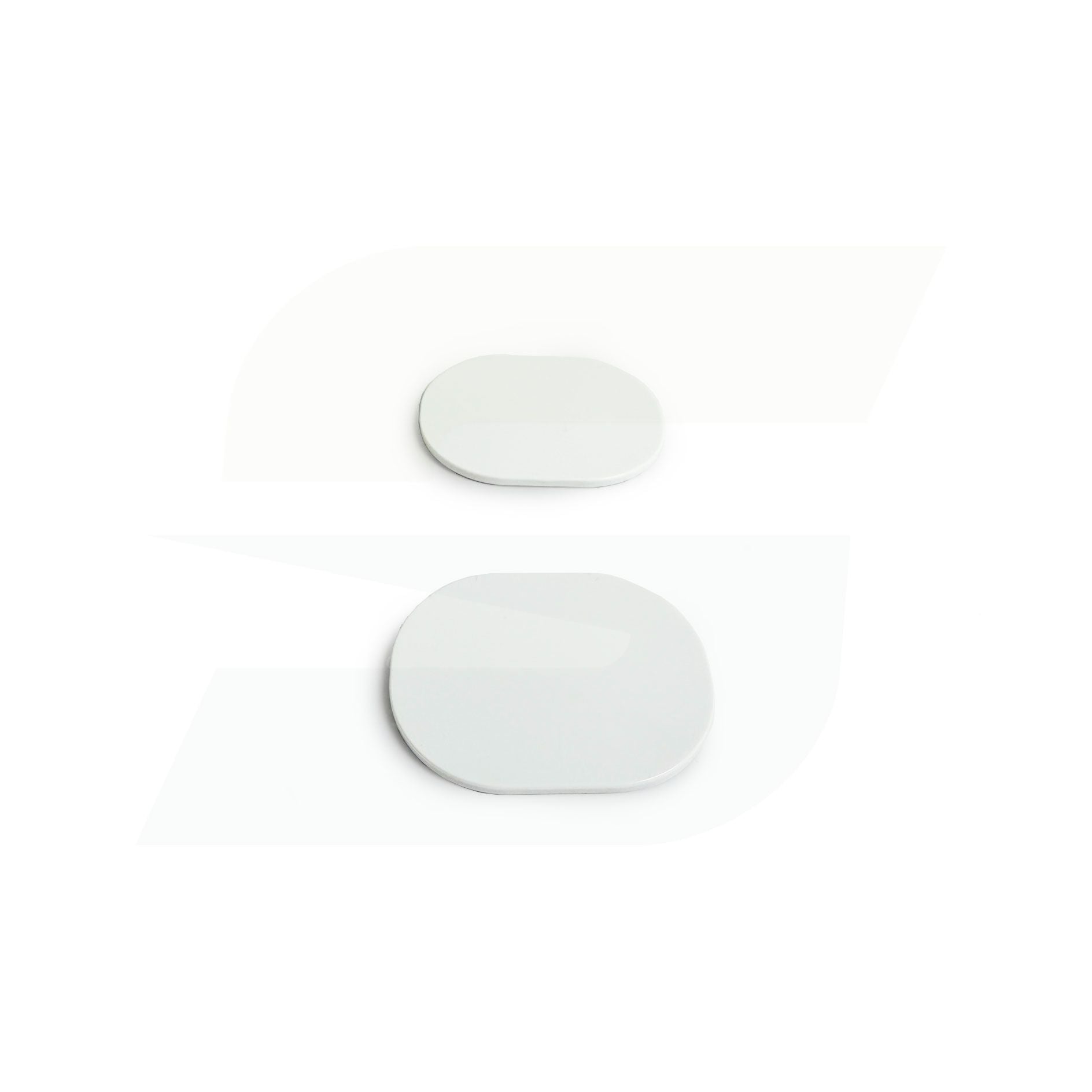 9AU324#01-A - Bolt Cover for SS124 SoftClose Seat - Cotton White