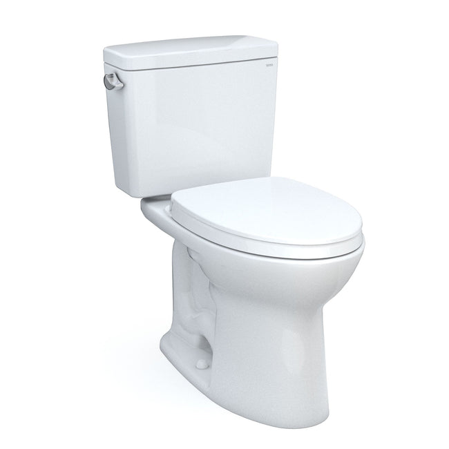 CST776CEFG#01 - Drake Two-Piece Universal Height Toilet with SoftClose Seat - Cotton White