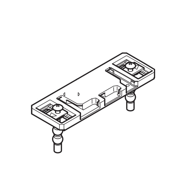 Toto THU6050 - Baseplate Assembly for Elongated S500E/S550E, K300 Washlet