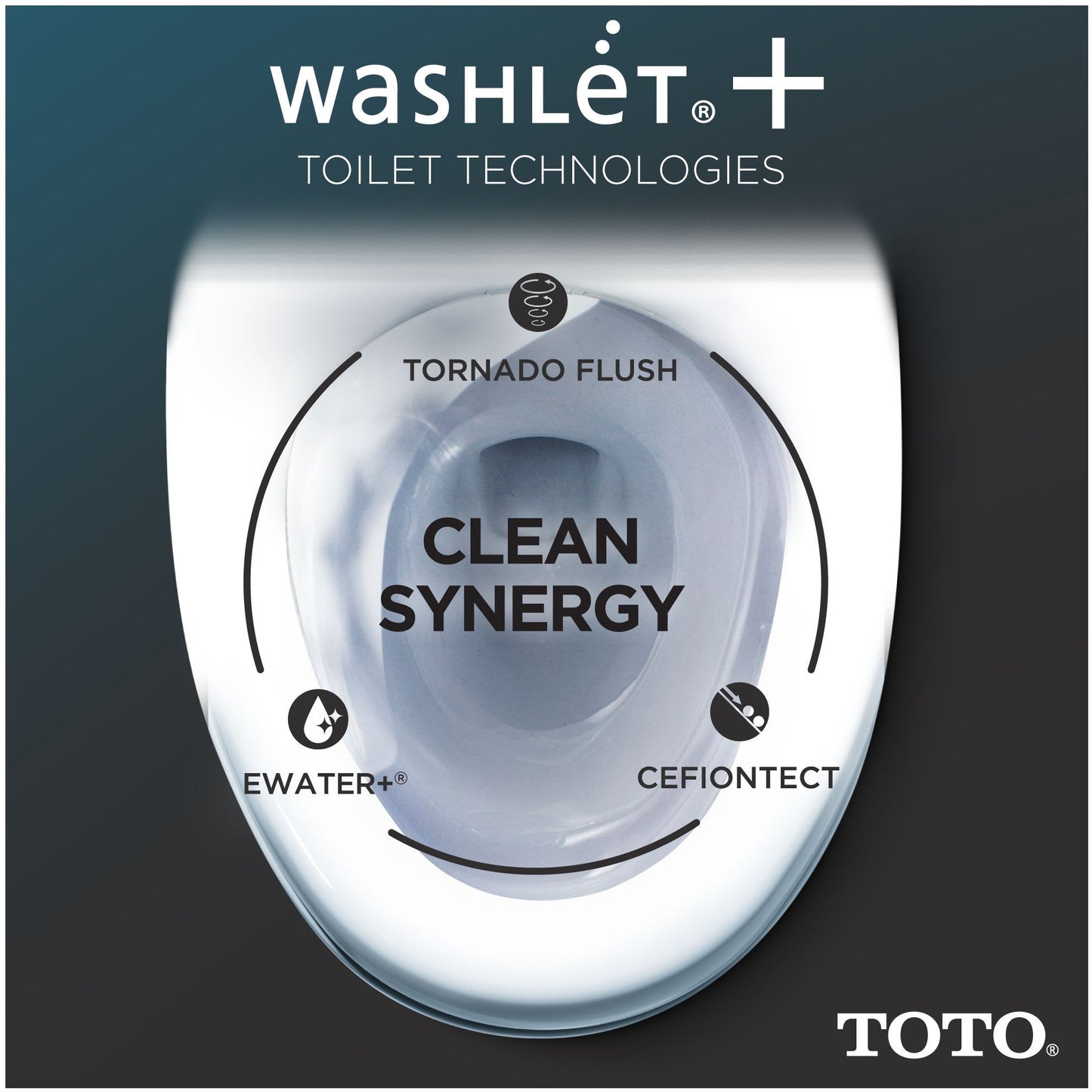 AP Washlet+ S500E Wall-Hung Toilet - 1.28 & 0.9 GPF - Matte Silver - CWT4263046CMFG#MS