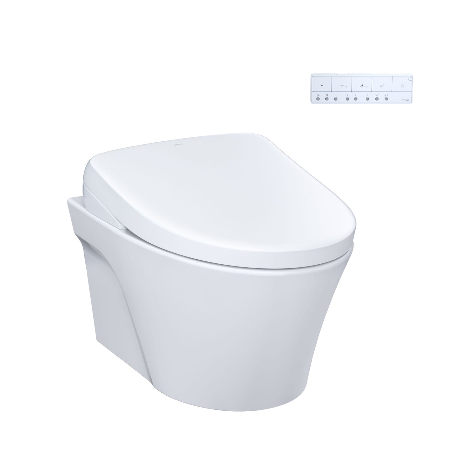 AP Washlet+ S7A Wall-Hung Toilet with DuoFit In-wall Tank, Night Light & Auto Open / Close / Flush