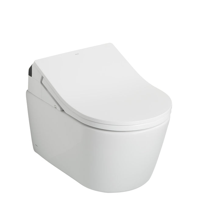 CWT4474047CMFG#MS - WASHLET+ AP Wall-Hung Elongated Toilet with S500e Bidet Seat and DuoFit In-