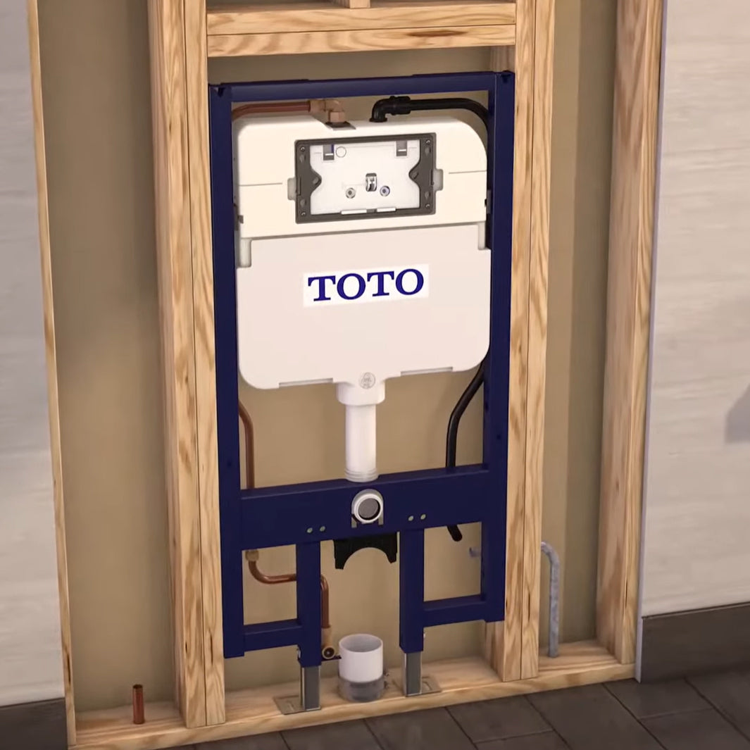 NEOREST EW  Washlet Wall-Hung Toilet with DuoFit In-wall Tank & Auto Open / Close / Flush