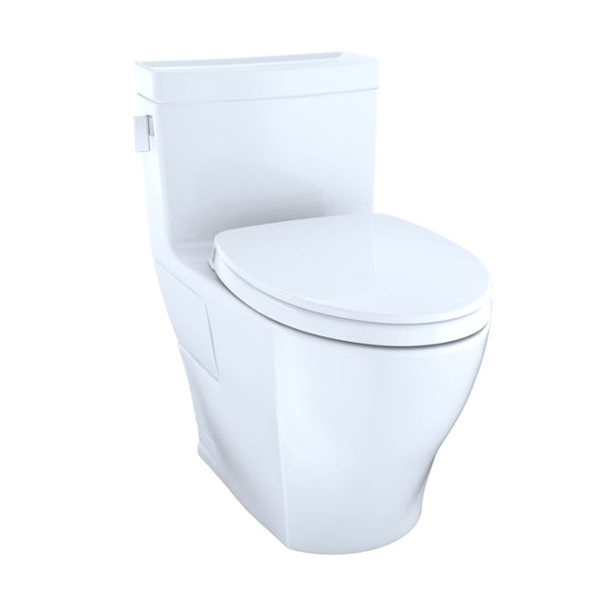 MS624124CEFG#01 - Legato One-Piece Elongated Universal Height Skirted Toilet - 1.28 GPF - Cotton White