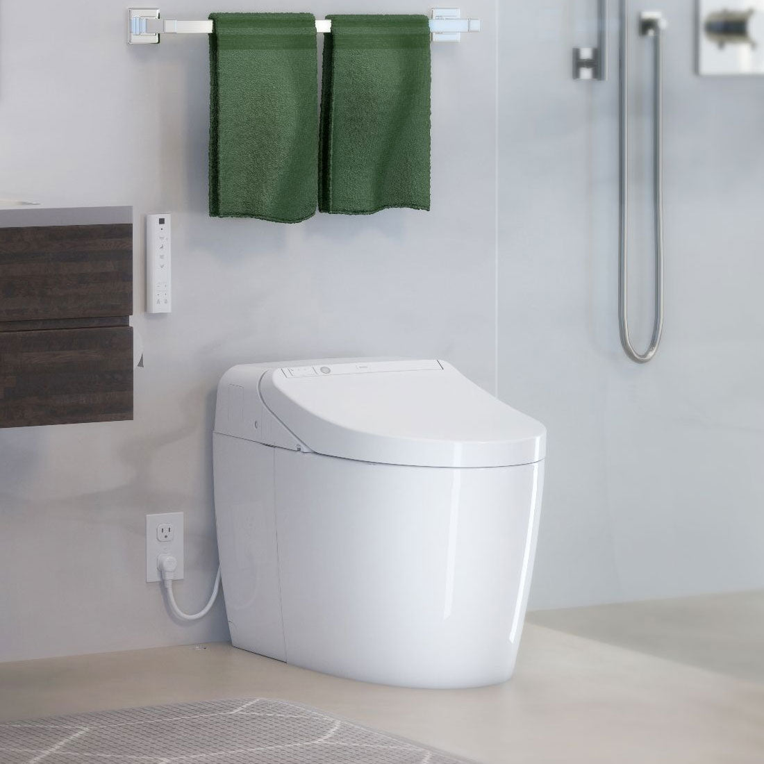 MS922CUMFG#01 - Washlet G450 Smart Toilet with Integrated Bidet Seat and CEFIONTECT - 1.0 or 0.8 GPF - Cotton White