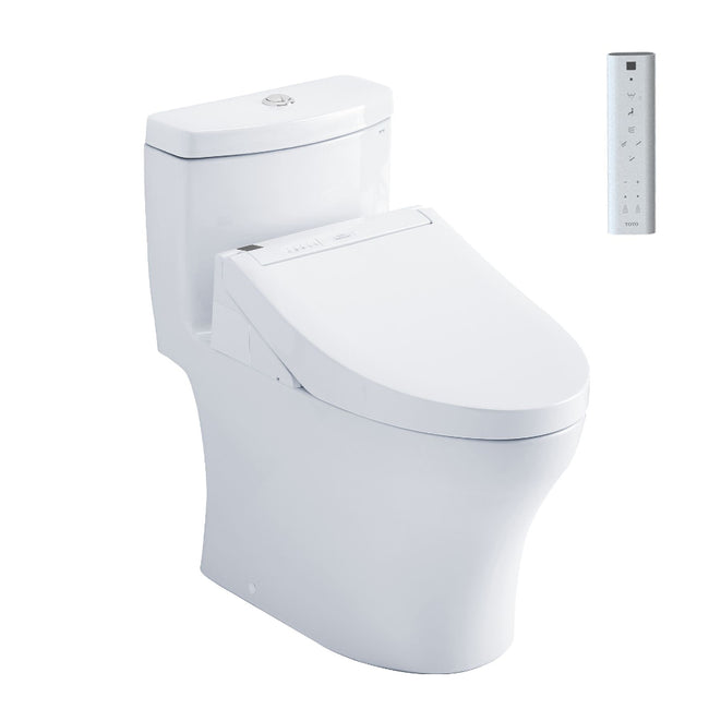 MW6463084CEMFGN#01 - Aquia IV Washlet+ C5 One Piece Toilet - 1.28 / 0.9 GPF - White