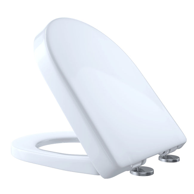 SS117#01 - SoftClose D-Shaped Toilet Seat - Cotton White