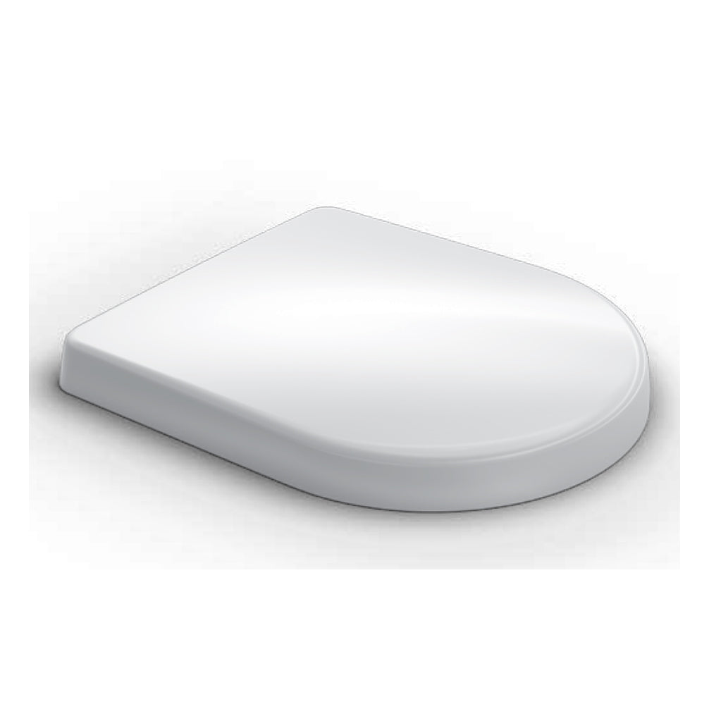 SS117#01 - SoftClose D-Shaped Toilet Seat - Cotton White
