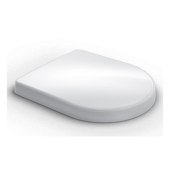 SS117#01 - SoftClose D-Shaped Toilet Seat - Cotton White