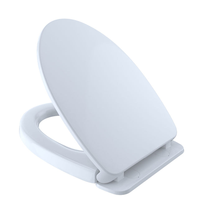 SS124#01 - SoftClose Elongated Toilet Seat - Cotton White
