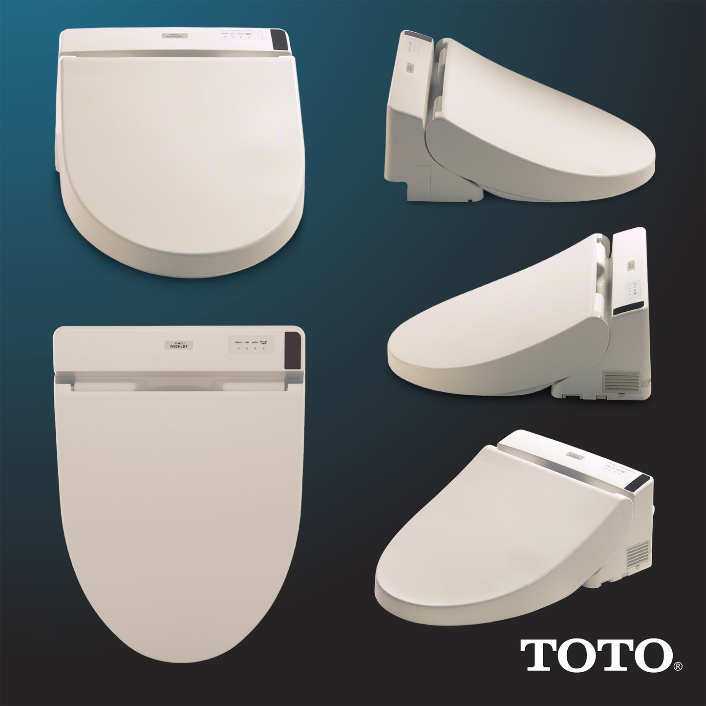 Toto SW2043R#12 - Washlet C200 Bidet Seat with Remote and Dual Action Spray - Sedona Beige