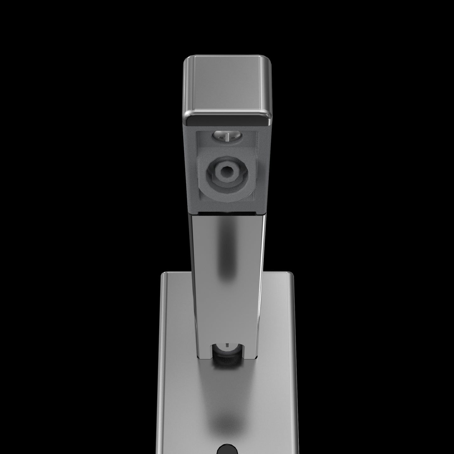 TES201AE#CP - Square S Touchless Foam Soap Dispenser - 3L Reservoir and 1 Spout - Chrome