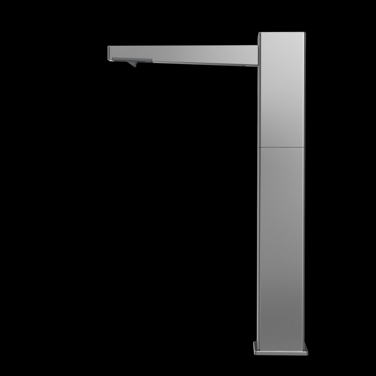 TES201AG#CP - Square L Touchless Foam Soap Dispenser - 3L Reservoir and 1 Spout - Chrome