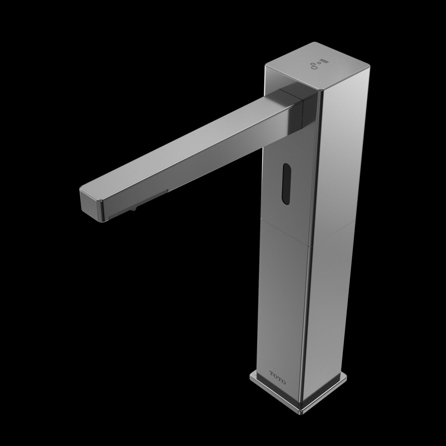 TES202AF#CP - Square M Touchless Foam Soap Dispenser - 3L Reservoir and 2 Spouts - Chrome