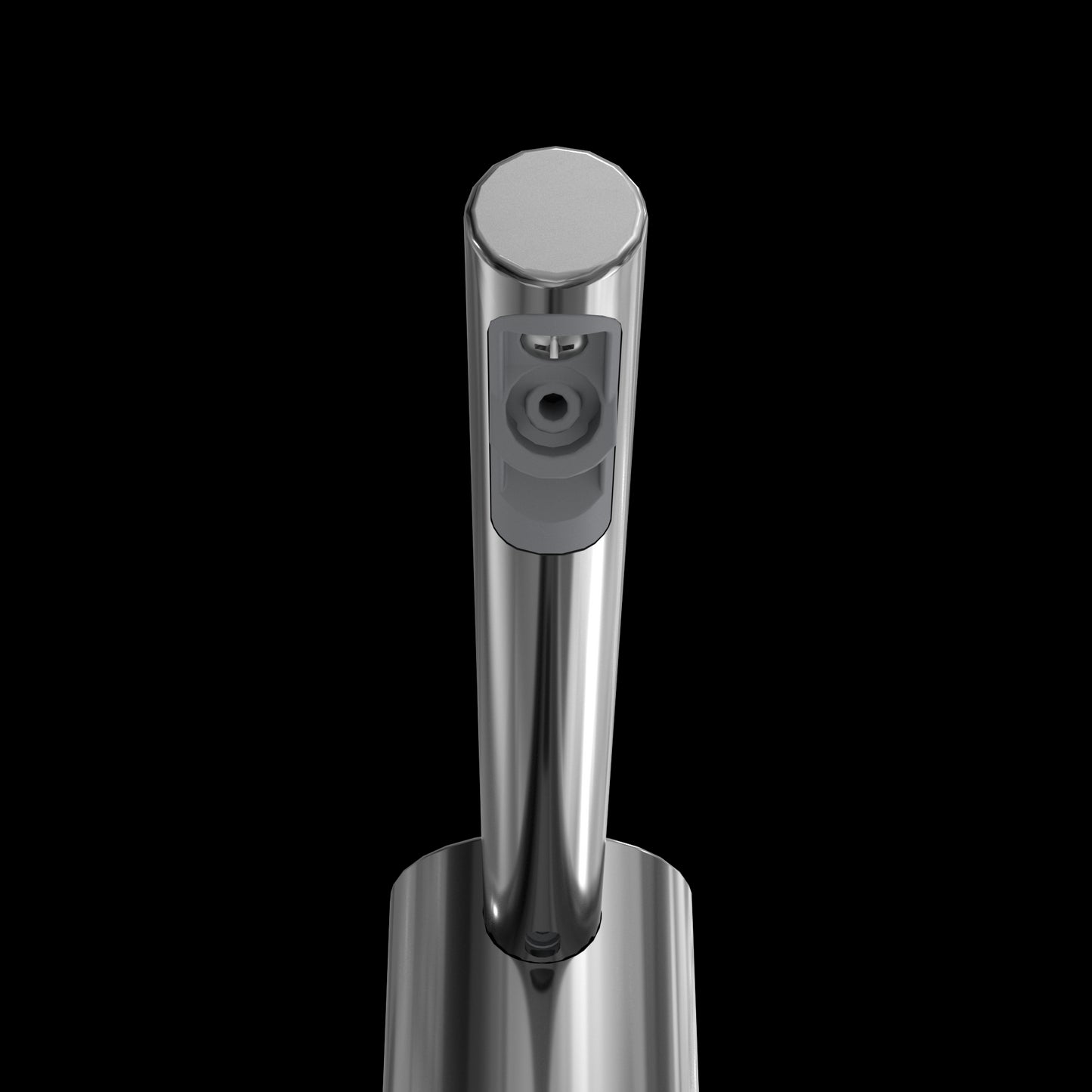 TES203AD#CP - Round L Touchless Foam Soap Dispenser - 3L Reservoir and 3 Spouts - Chrome