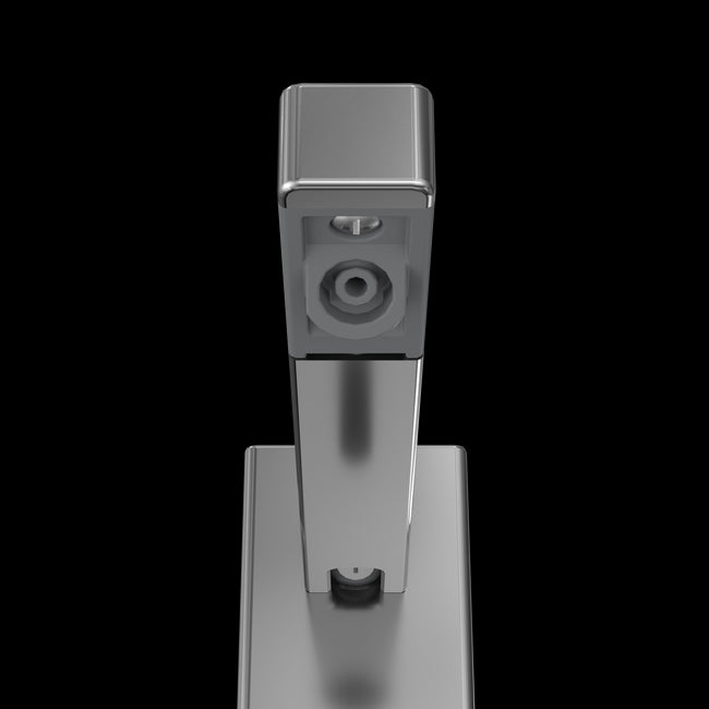 TES204AG#CP - Square L Touchless Foam Soap Dispenser - 3L Reservoir - 2 Spouts - 20L Subtank