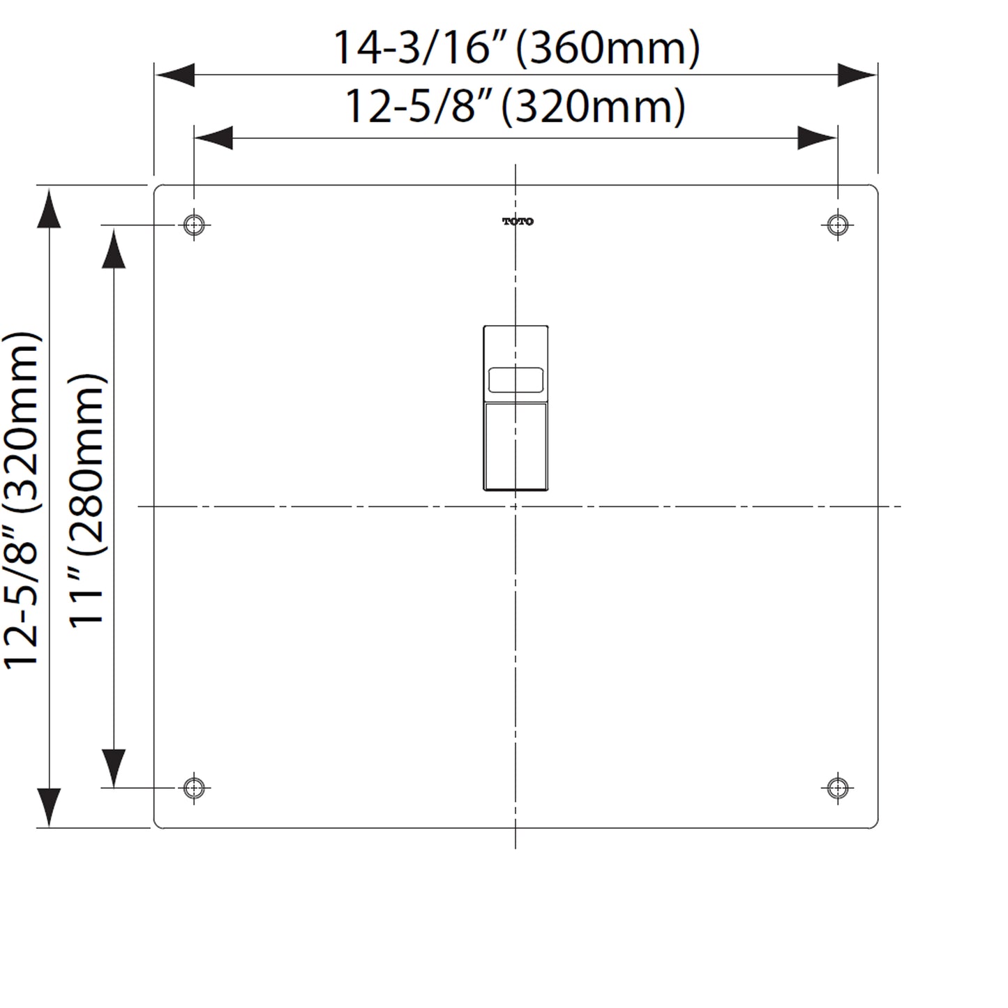 TET2UA31#SS - EcoPower Ultra-High Efficiency 1.0 GPF Concealed Toilet Flush Valve