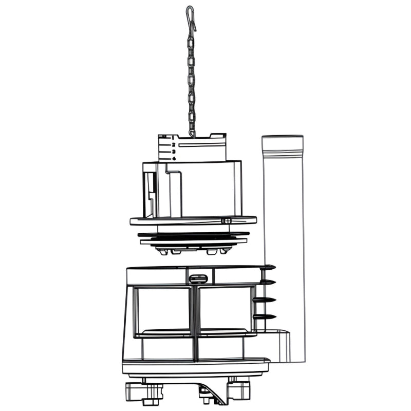 THU460-A - Flush Tower Fix Float with 16" Chain Links