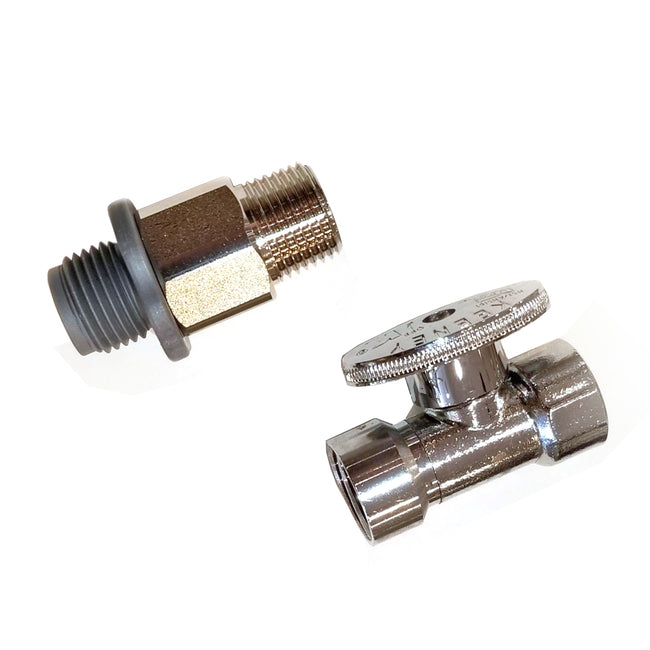 THU805 - 1/2" Straight Shutoff Valve Kit