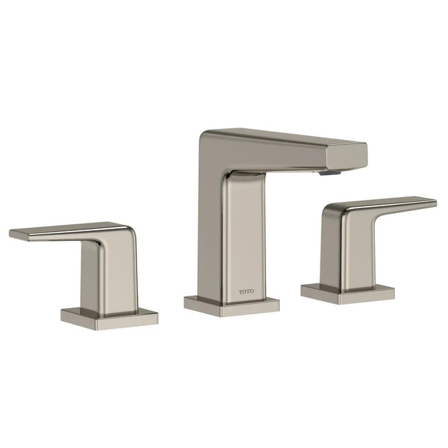 TLG10201U#PN - GB Series 1.2 GPM Two Handle Widespread Bathroom Sink Faucet with Drain Assembly - Polished Nickel