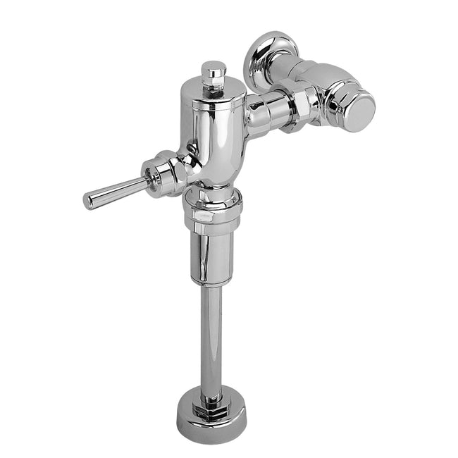 TMU1LN12#CP - Exposed Urinal Flushometer Valve with 3/4" Vacuum Breaker - 0.5 GPF