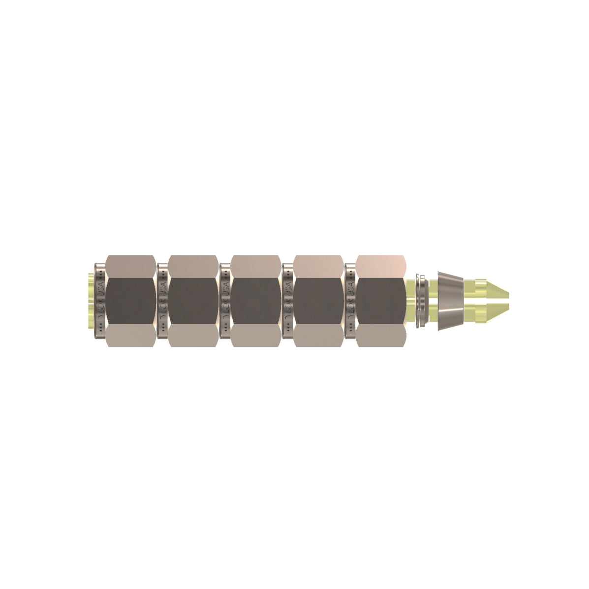 SS-DNCSET-12 - Stainless 3/4" CBC Nut and Ferrule Set, Please Order in Multiples of 5