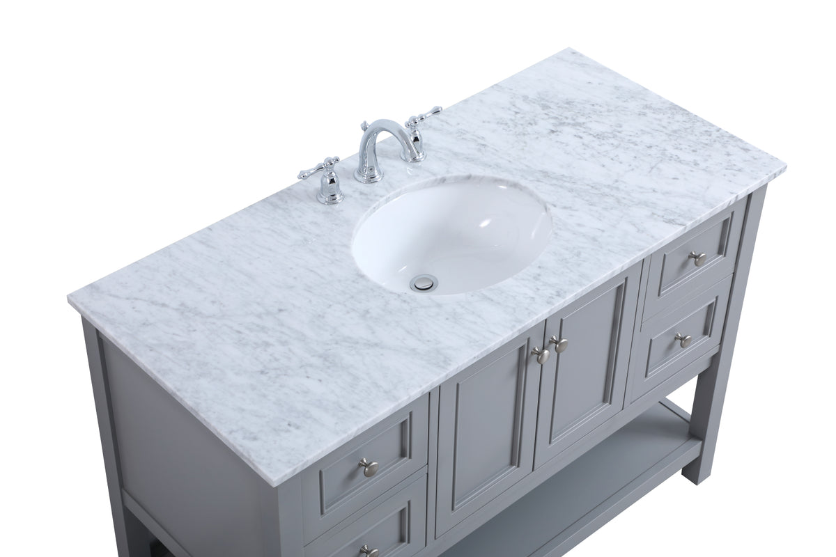 VF27048GR 48" Single Bathroom Vanity Set in Grey