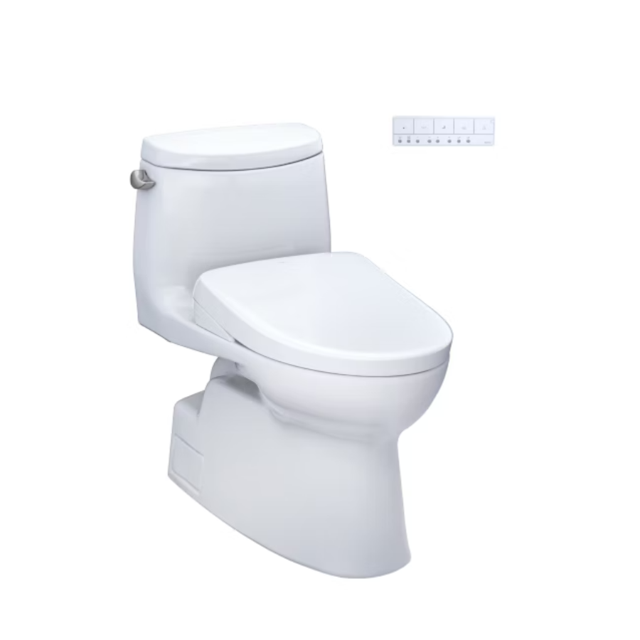 Toto MW6144736CEFGA#01 - Carlyle II WASHLET+ S7A One-Piece Toilet - 1.28 GPF