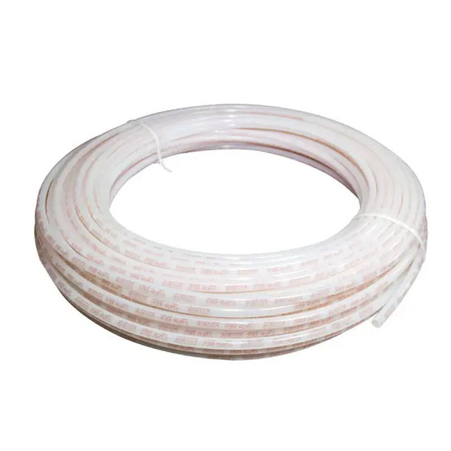 F4240500 -  1/2" AquaPEX White - Red Print - 100-ft Coil