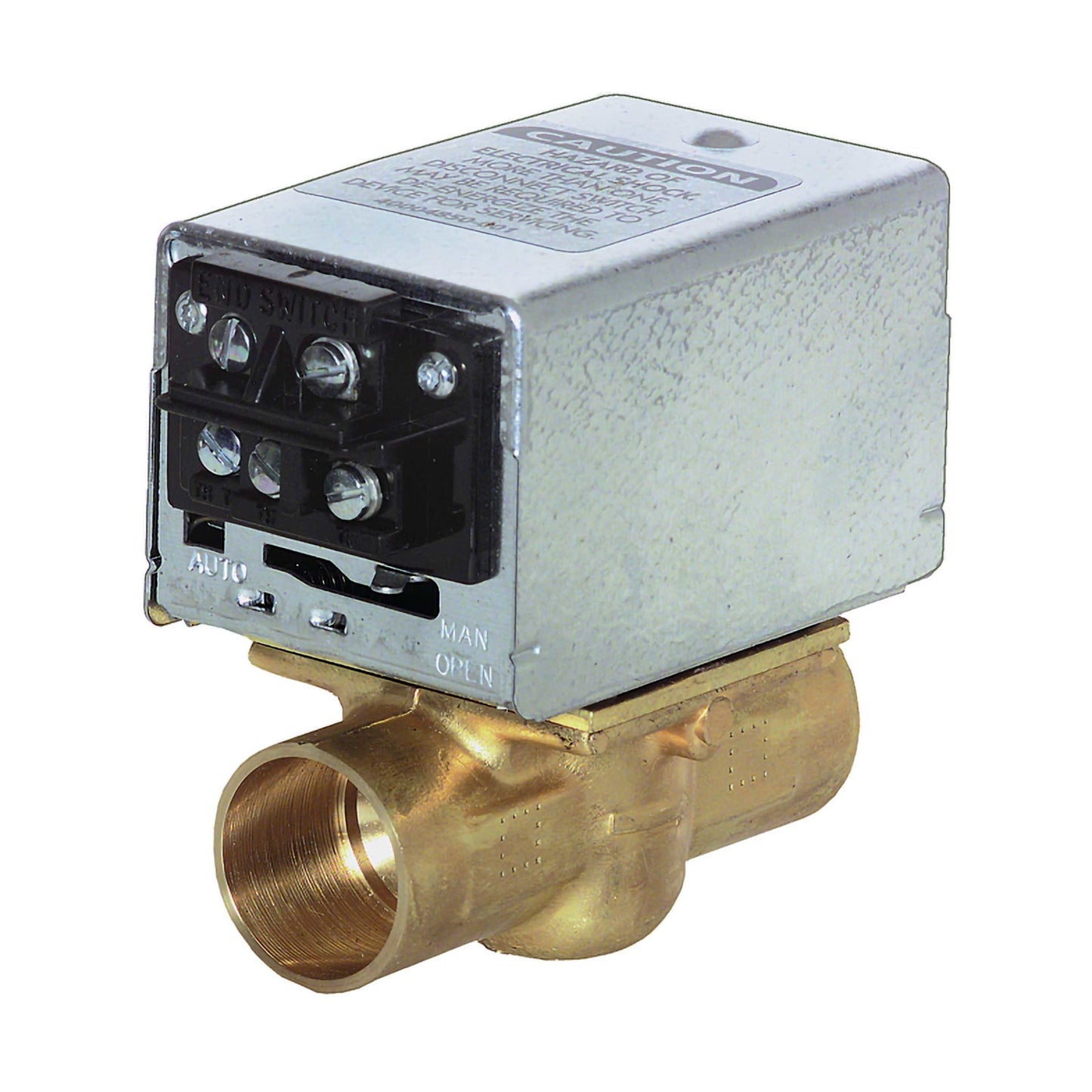 V8043F1036 - Low Voltage Normally Closed Zone Valve, 3/4" Sweat