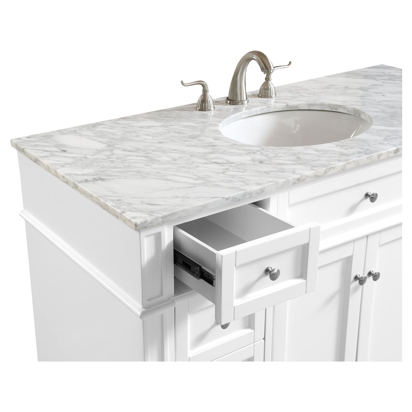 VF12548WH 48" Single Bathroom Vanity Set in White