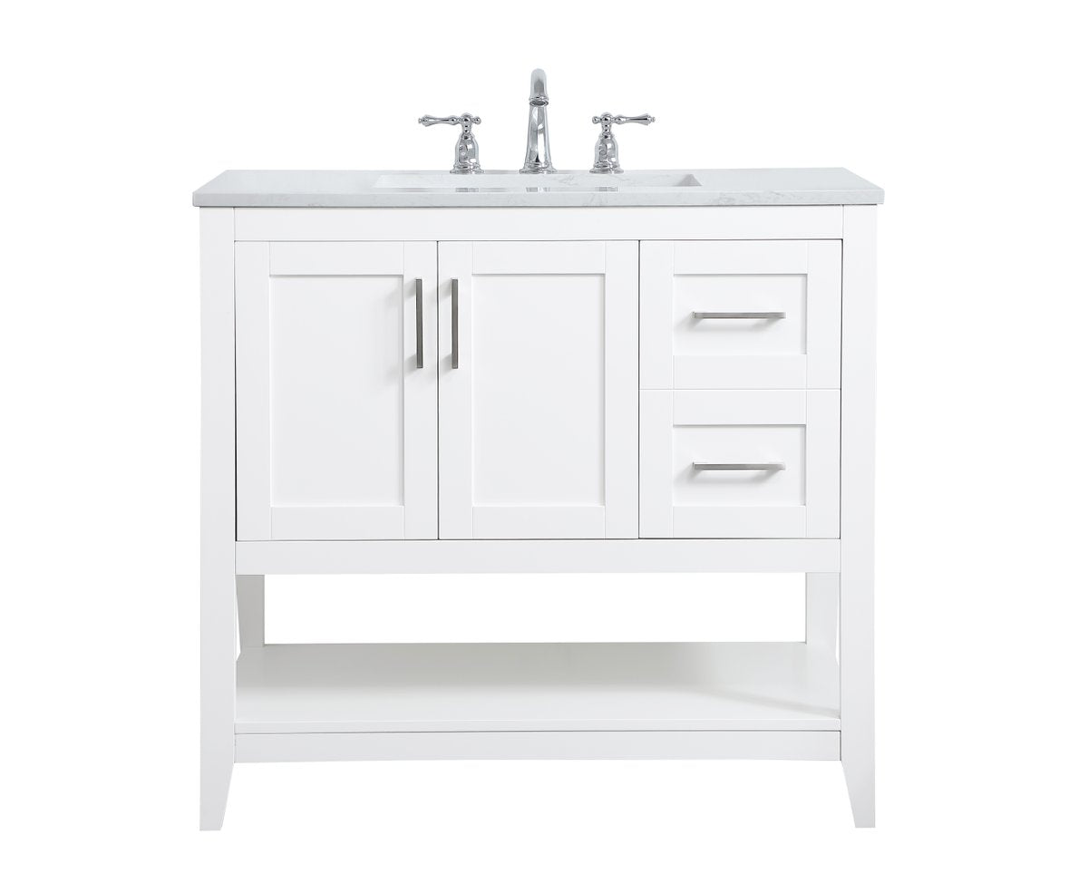 VF16036WH 36" Single Bathroom Vanity in White