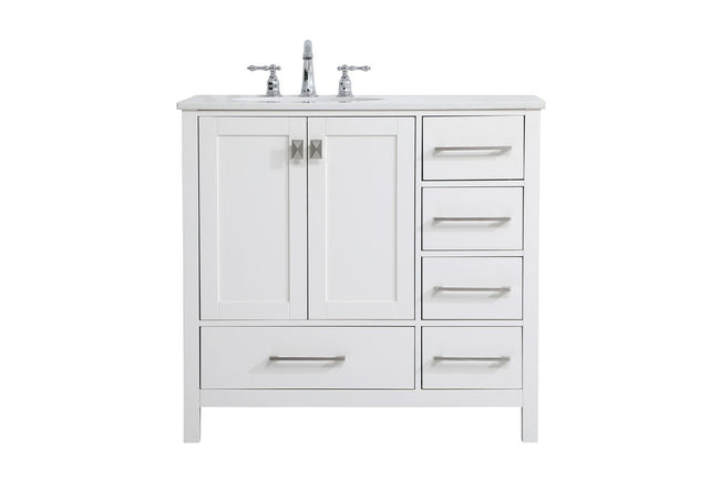 VF18836WH 36" Single Bathroom Vanity in White