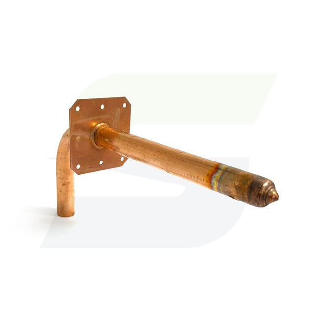 19786 - 1/2" Copper ProPress 90 Degree Stub-Out with Wall Plate