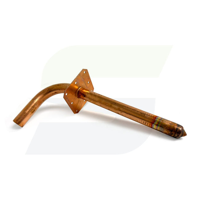 19786 - 1/2" Copper ProPress 90 Degree Stub-Out with Wall Plate