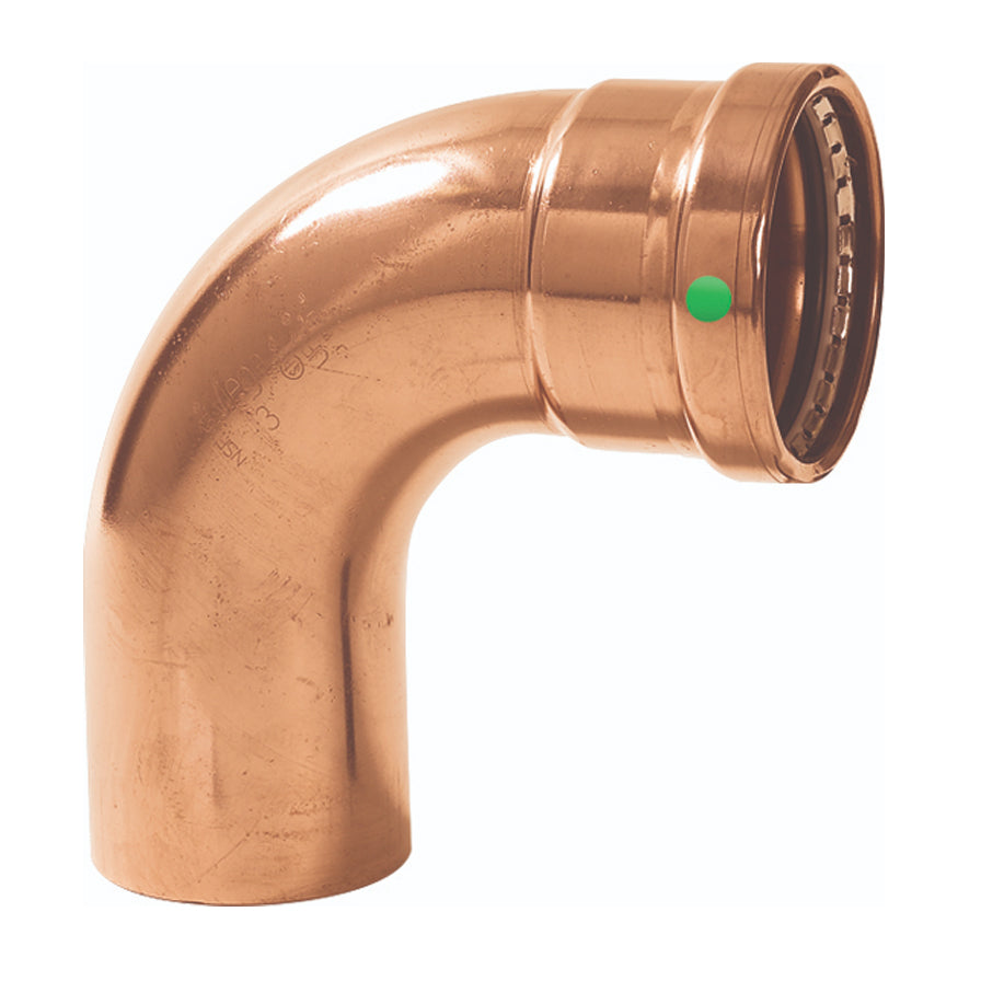 20643 - ProPress Zero Lead Copper XL-C 90-Degree Elbow with 3" FTG x P