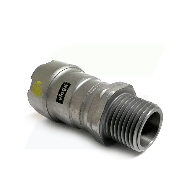 25101 - MegapressG Carbon Steel Male Adapter, Press x MPT Connection Type, 1/2" Tube Size