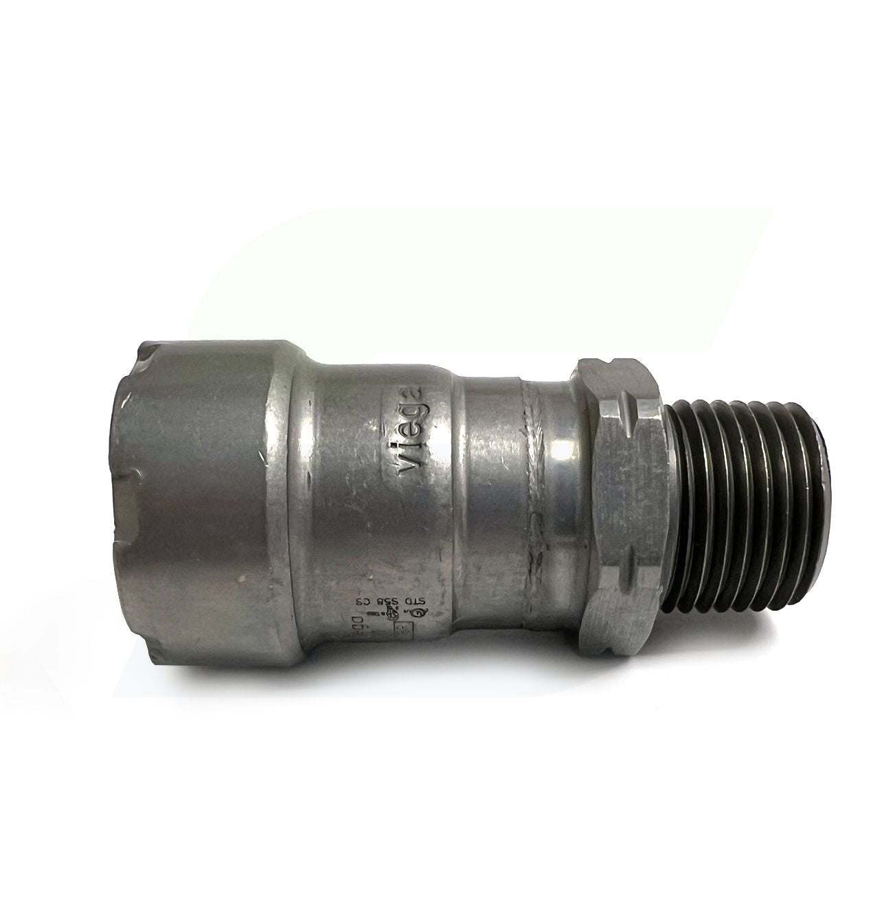 25101 - MegapressG Carbon Steel Male Adapter, Press x MPT Connection Type, 1/2" Tube Size