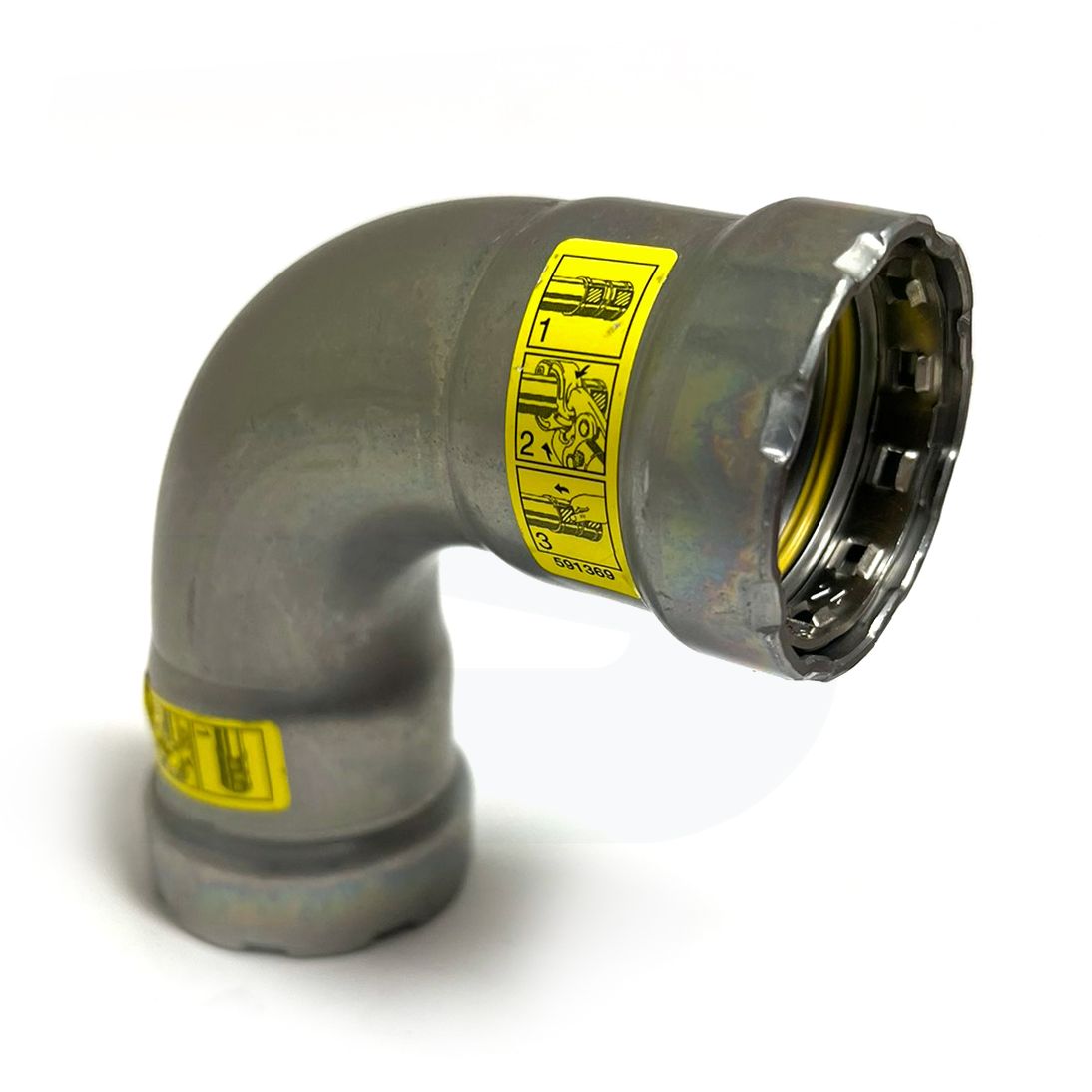 25211 - MegaPressG 6616 Carbon Steel Elbow, 1"