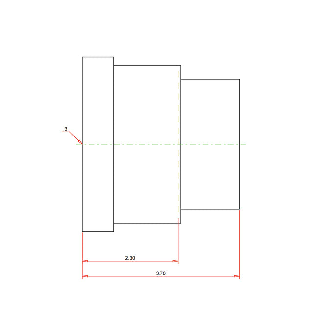 28865 - 3" MegaPressG Cap