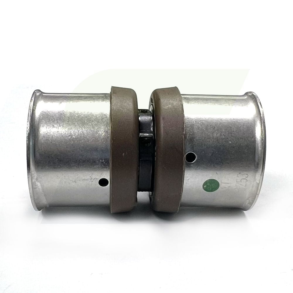 49407 - 1-1/4" PureFlow Press Coupling Zero Lead - Press x Press